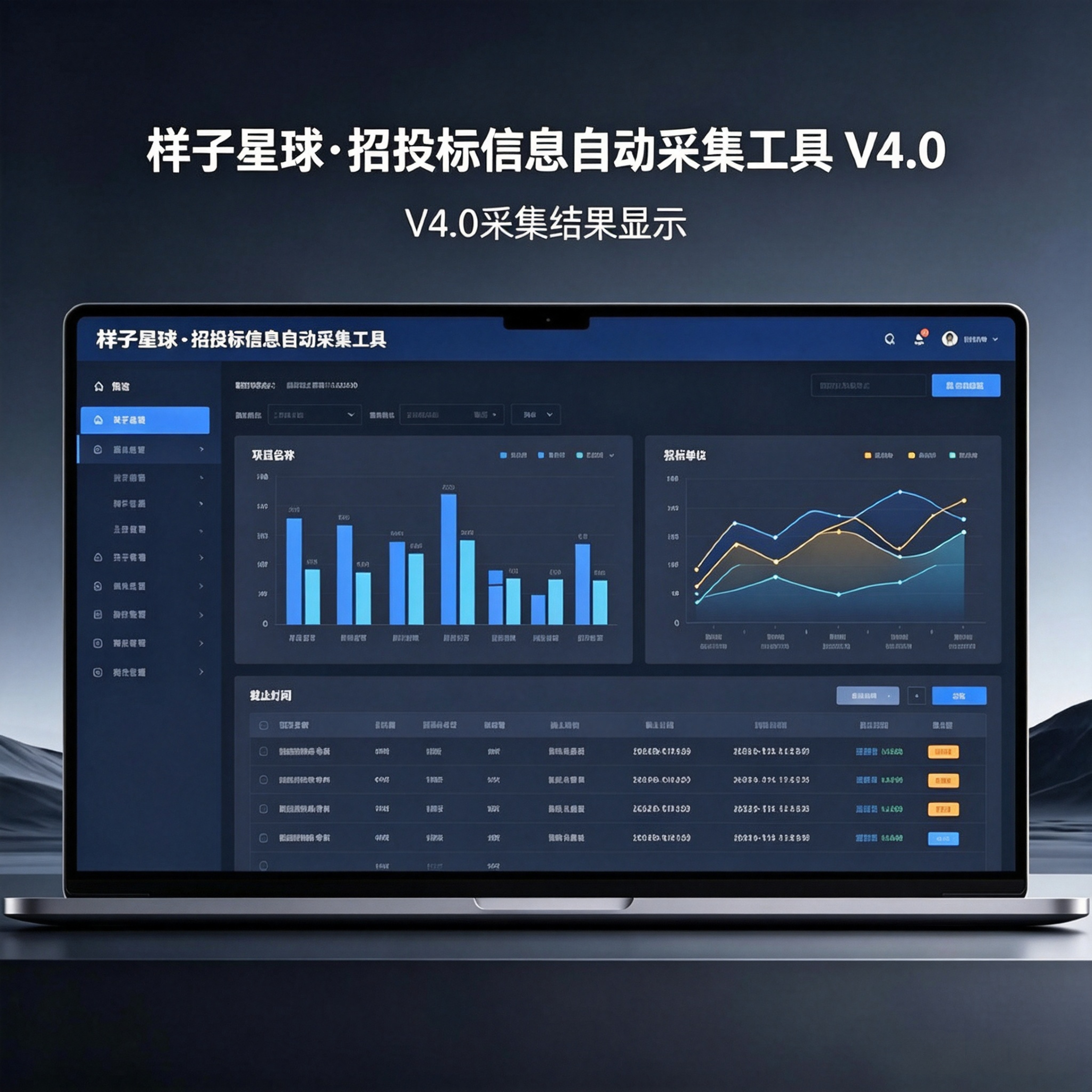 招投标信息自动采集工具